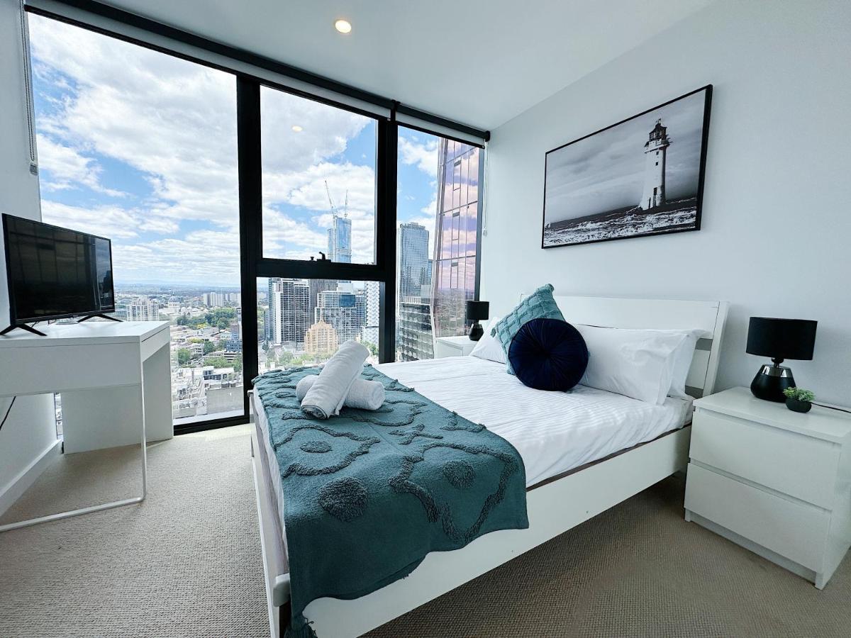 Beautiful Skyview Cbd Highrise 3Beds With Carpark Available Daire Melbourne Dış mekan fotoğraf