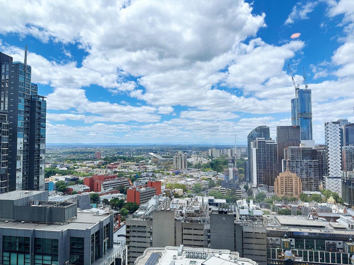 Beautiful Skyview Cbd Highrise 3Beds With Carpark Available Daire Melbourne Dış mekan fotoğraf